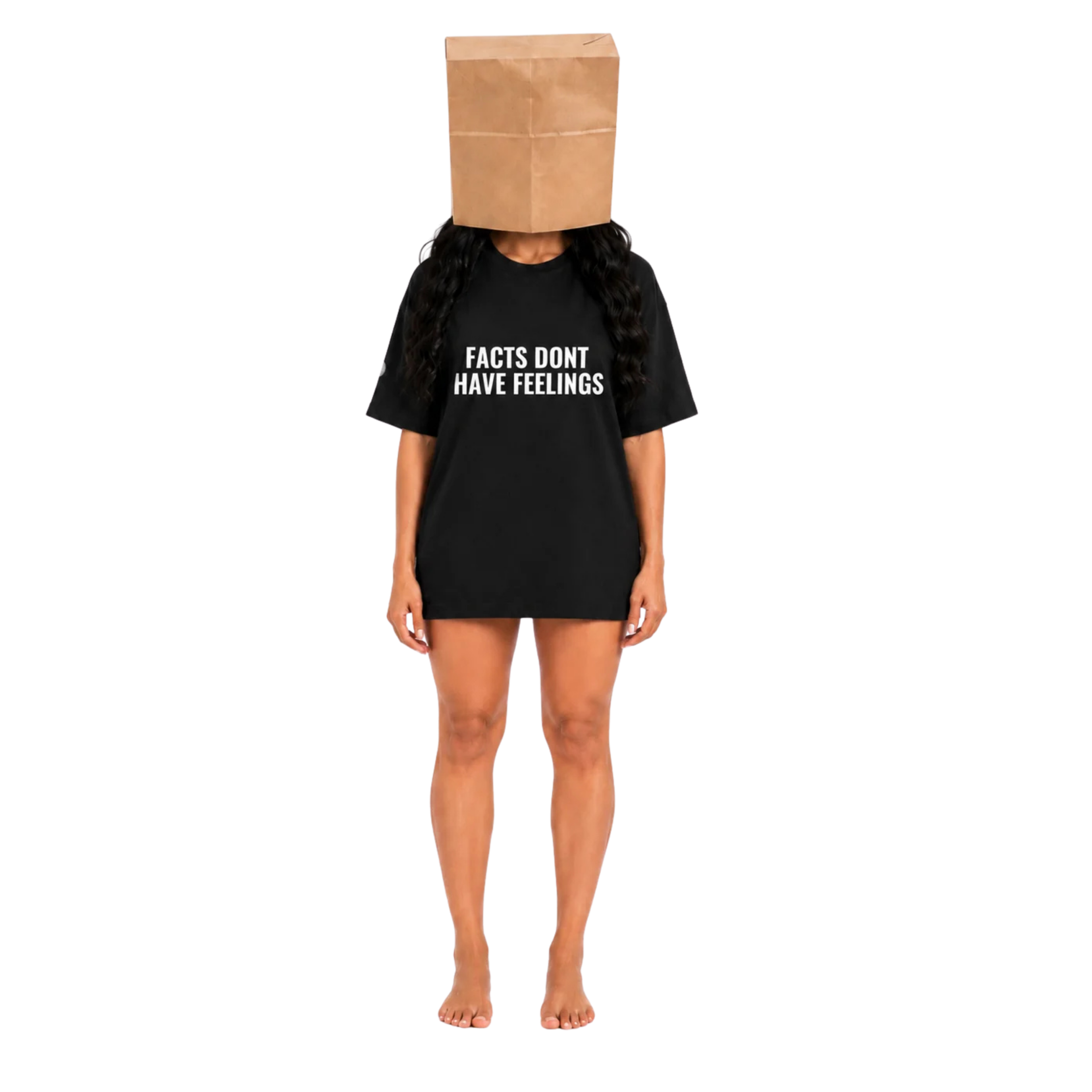 FACTS DONT HAVE FEELINGS TSHIRT - BLACK